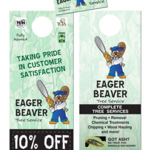 Eager Beaver Tree Service graphic design racine