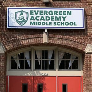 Building Signs - Evergreen Academy
