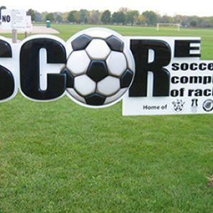 Freestanding Sign for Score Soccer Complex